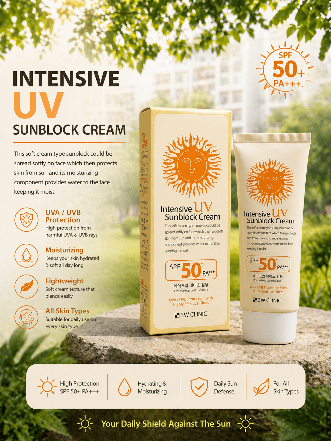 UV Sunscreen Cream
